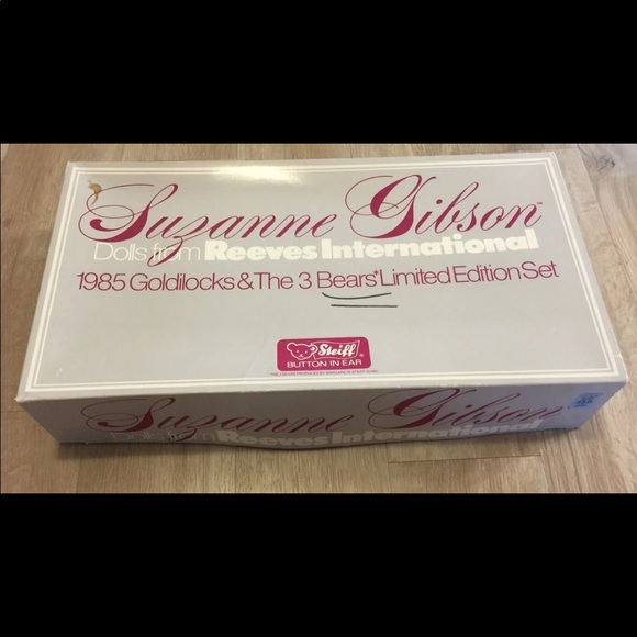 Suzanne Gibson Steiff 1985 Goldilocks & The 3 Bear - Picture 7 of 7